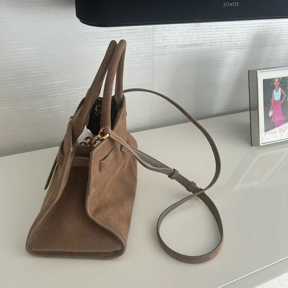 Veronica Beard Chocolate Brown Satchel - Picture 3 of 4